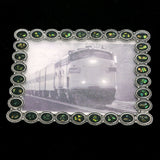 Mi Amore Picture-Frame Pewter/Green