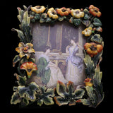 Mi Amore Flower Picture-Frame Orange/Green
