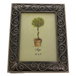 Mi Amore Picture-Frame Pewter