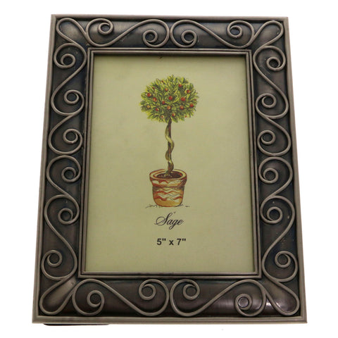 Mi Amore Picture-Frame Pewter