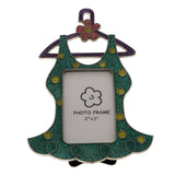 Mi Amore Dress Picture-Frame Green/Multicolor