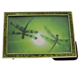 Mi Amore Picture-Frame Green/Silver-Tone
