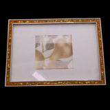 Mi Amore Picture-Frame Orange/Silver-Tone