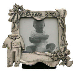Mi Amore Little Boy Picture-Frame Pewter
