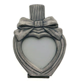 Mi Amore Heart Picture-Frame Pewter