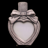 Mi Amore Heart Picture-Frame Pewter