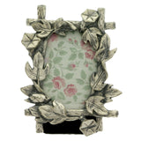Mi Amore Leaves Picture-Frame Silver-Tone