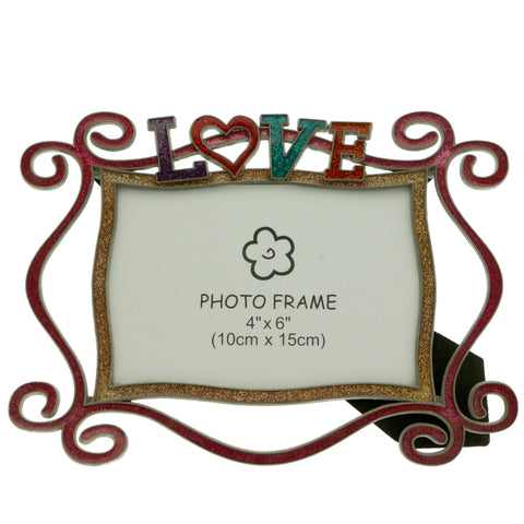 Mi Amore Love Picture-Frame Multicolor
