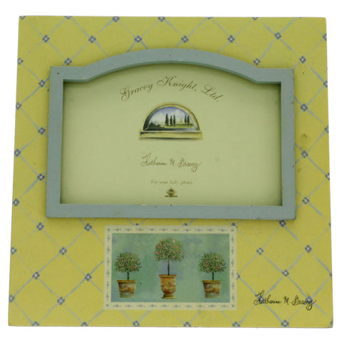 Mi Amore Flower Picture-Frame Yellow/Blue