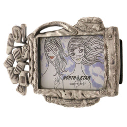 Mi Amore Golf Picture-Frame Pewter