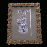 Mi Amore Picture-Frame Bronze-Tone/Orange