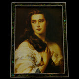 Mi Amore 5x7in. Picture-Frame Green/Silver-Tone