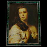 Mi Amore 5x7in. Picture-Frame Green/Silver-Tone