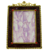 Mi Amore 4x6in. Picture-Frame Red/Gold-Tone