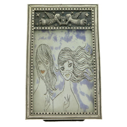Mi Amore Angel Picture-Frame Silver-Tone