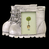 Mi Amore Boot Picture-Frame Silver-Tone
