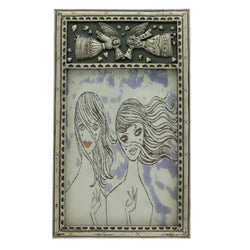 Mi Amore Angel Picture-Frame Silver-Tone