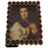 Mi Amore 4X6 Picture-Frame Orange/Pewter