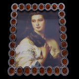 Mi Amore 4X6 Picture-Frame Orange/Pewter