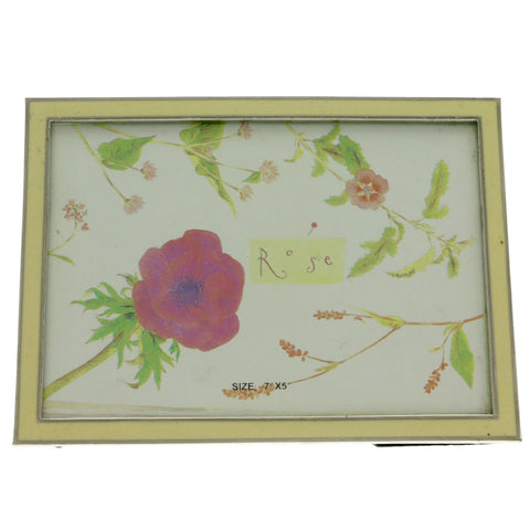 Mi Amore 7x5in. Picture-Frame White/Gold-Tone
