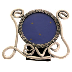 Mi Amore Love Picture-Frame Pewter