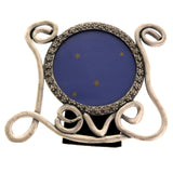 Mi Amore Love Picture-Frame Pewter