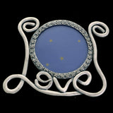 Mi Amore Love Picture-Frame Pewter