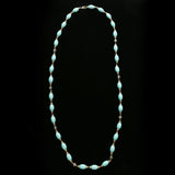 Luxury Necklace Gold/Blue NWOT