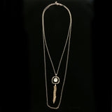 Luxury Crystal Necklace Gold NWOT