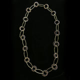 Luxury Necklace Gold/Brown NWOT