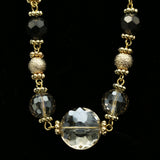 Luxury Necklace Gold/Gray NWOT