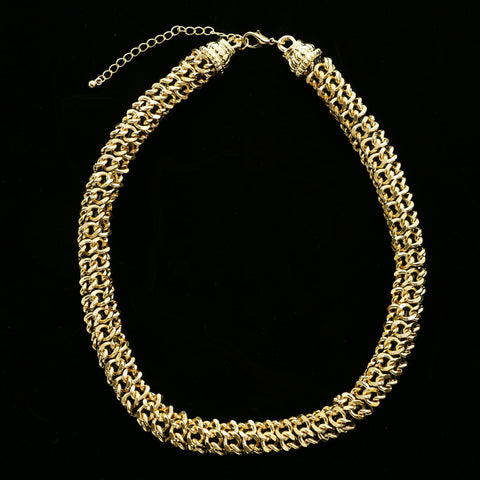 Luxury Necklace Gold/Black NWOT