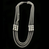 Luxury Necklace Silver NWOT