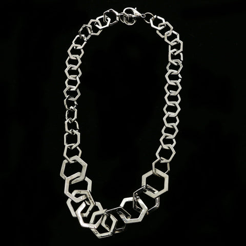 Luxury Necklace Gunmetal NWOT