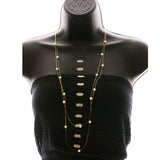 Luxury Pearl Necklace Gold/White NWOT