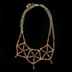 Luxury Necklace Gold/Black NWOT