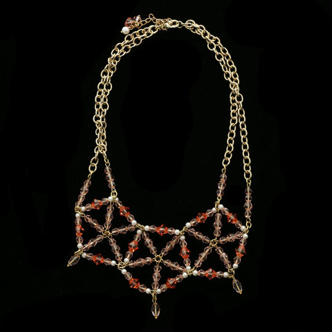 Luxury Necklace Gold/Black NWOT