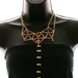 Luxury Necklace Gold/Black NWOT