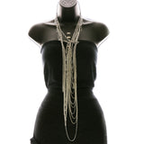 Luxury Necklace Silver NWOT