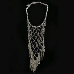 Luxury Necklace Silver NWOT