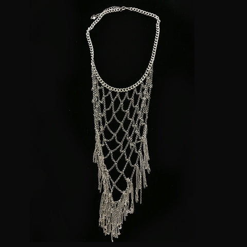 Luxury Necklace Silver NWOT