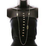 Luxury Crystal Necklace Silver/Green NWOT