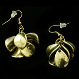 Luxury Matching Earrings Necklace Gold NWOT