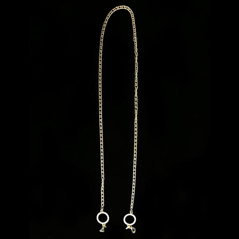 Luxury Crystal Sunglass Necklace Gold NWOT