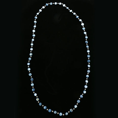 Luxury Necklace Silver/Blue NWOT