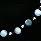 Luxury Necklace Silver/Blue NWOT
