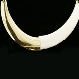 Luxury Necklace Gold/White NWOT