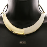 Luxury Necklace Gold/White NWOT