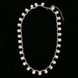 Luxury Crystal Necklace Gold NWOT