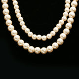 Luxury Pearl Necklace Gold/Pink NWOT